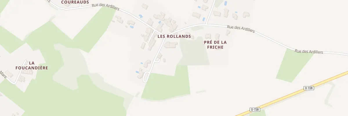 Plan du 66 Rue des Ardillers à Nieul-lès-Saintes