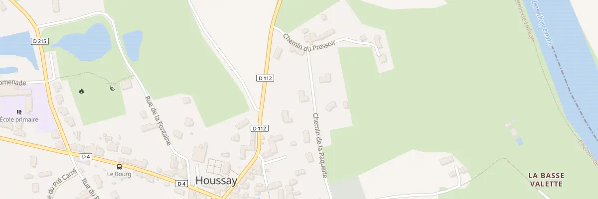 Plan du 5 Chem de la Pâquerie à Houssay