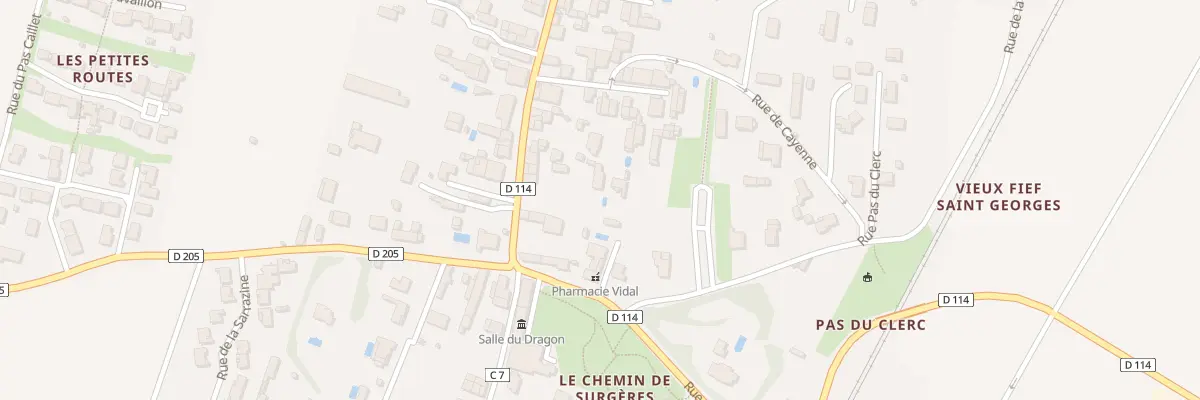 Plan du 72B Rue de Cayenne à Saint-Georges-du-Bois