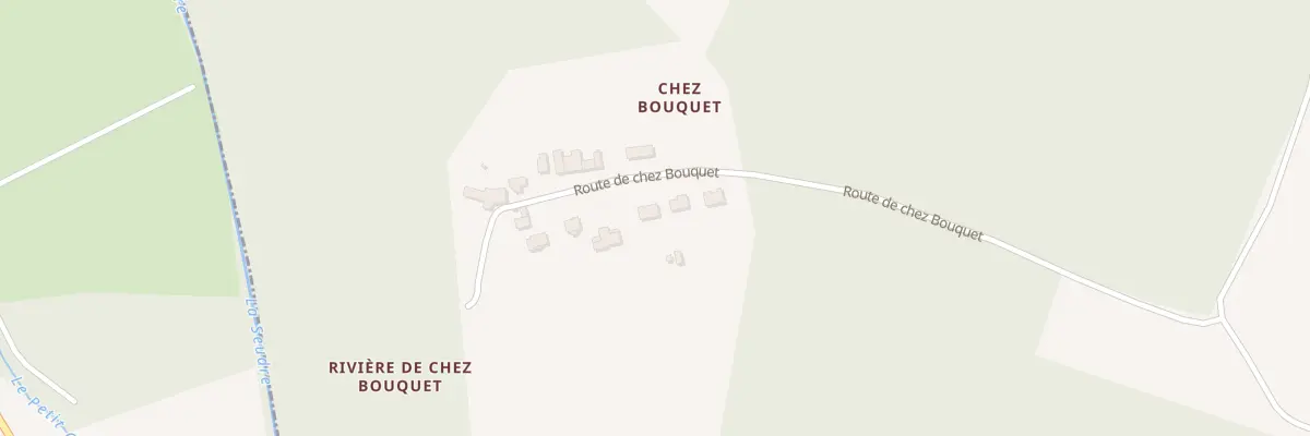 Plan du 17 Rte de Chez Bouquet à Cravans