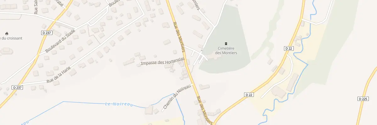 Plan du 3 Rue des Montiers à Tinchebray-Bocage