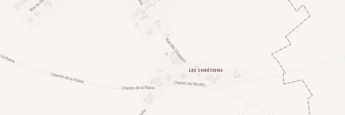 Plan du 10 Rue des Chrétiens à Dognen