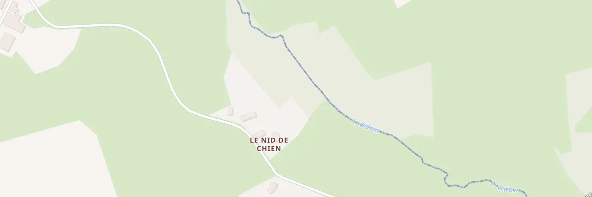 Plan du 7 Le Nid de Chien - Jurques à Dialan sur Chaîne