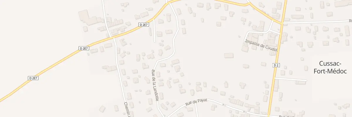 Plan du 16B Rue de la Landotte à Cussac-Fort-Médoc