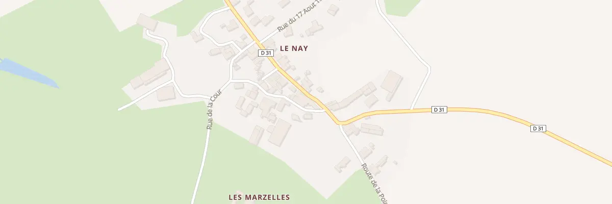 Plan du 6 Rue de la cour à Mervent