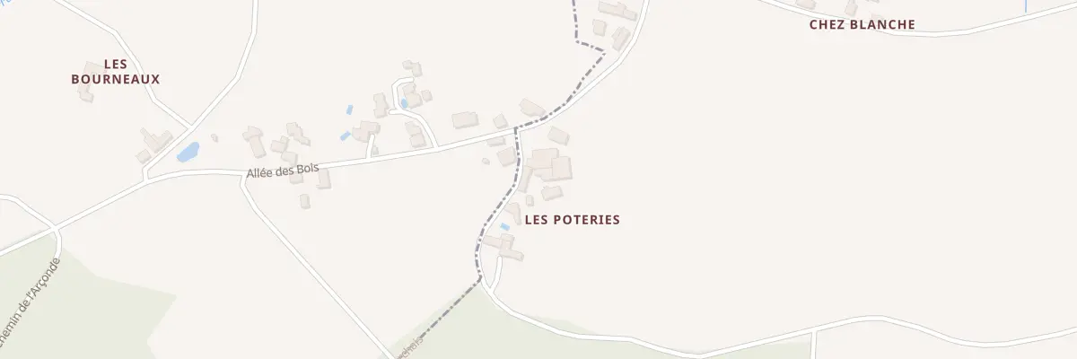 Plan du 5163 La Poterie à Chanteloup-les-Bois