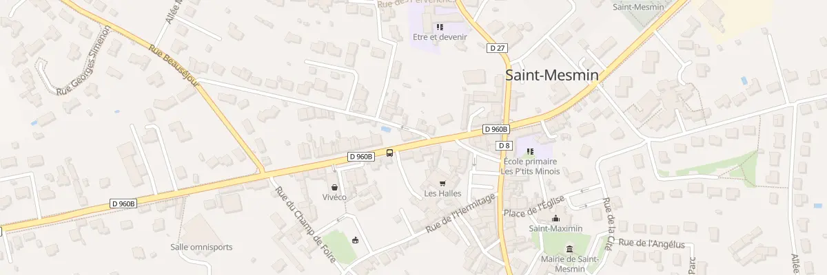 Plan du 10 Av des Monts à Saint-Mesmin