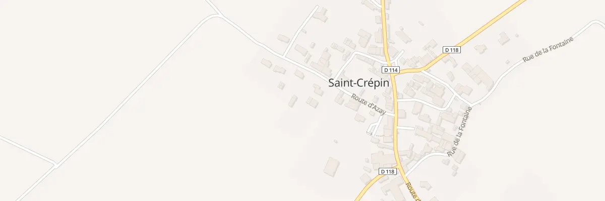 Plan du 2 Imp du Champ Fleuri à Saint-Crépin