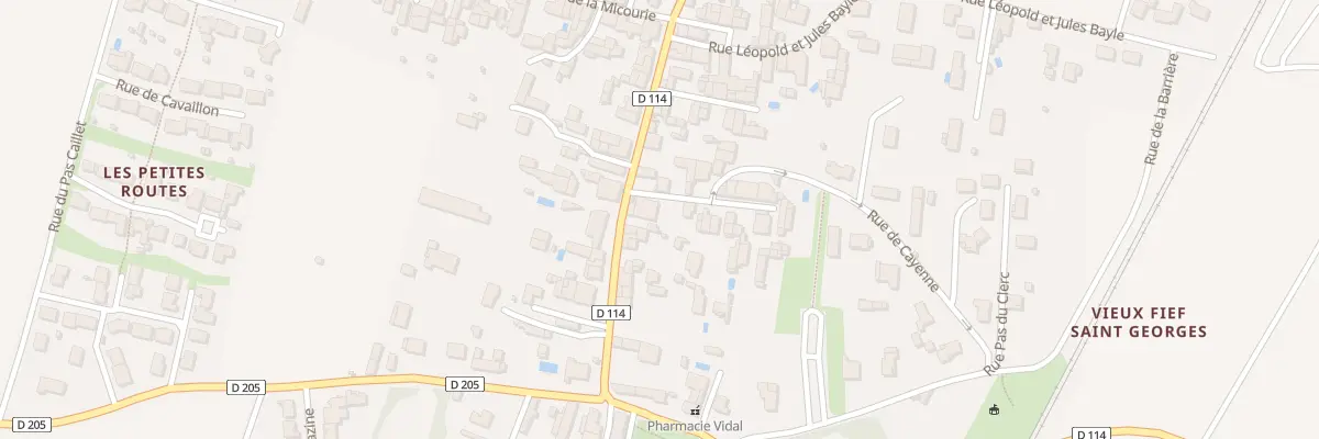 Plan du 207 Rue des Distilleries à Saint-Georges-du-Bois