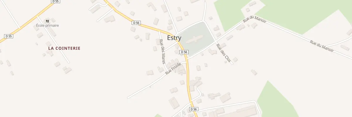 Plan du 4 Rue Froide - Estry à Valdallière