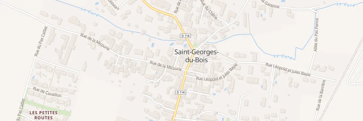 Plan du 22A Rue de la Micourie à Saint-Georges-du-Bois