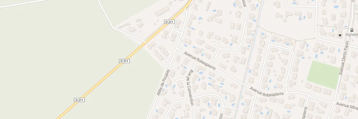 Plan du 1 Av Robespierre à Saint-Médard-en-Jalles
