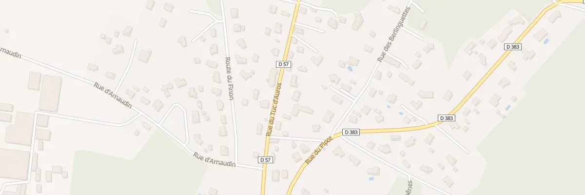 Plan du 302 Rue du Tuc d’Auros à Ygos-Saint-Saturnin