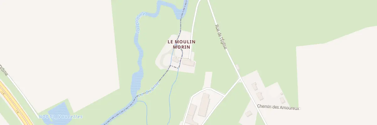 Plan du 1 Imp du Moulin Morin à Vaucelles