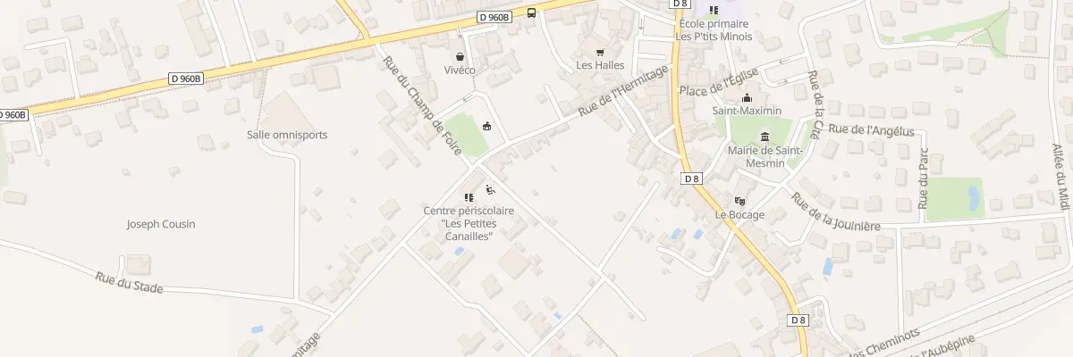 Plan du 7 Rue de l’hermitage à Saint-Mesmin