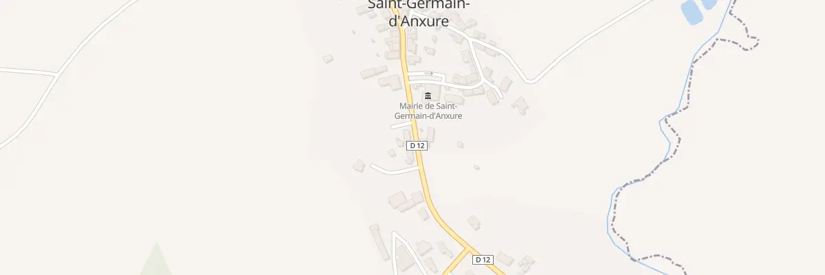 Plan du 10 Rue de la Mairie à Saint-Germain-d’Anxure
