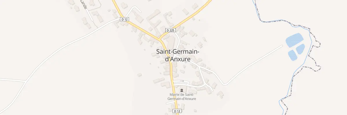 Plan du 4 Pl de L Eglise à Saint-Germain-d’Anxure