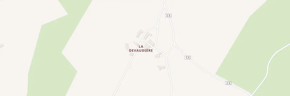 Plan du 5164 La Devaudière à Menomblet
