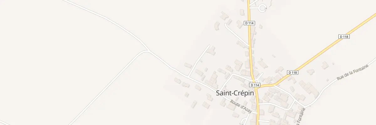 Plan du 18 Rte d’Azay à Saint-Crépin