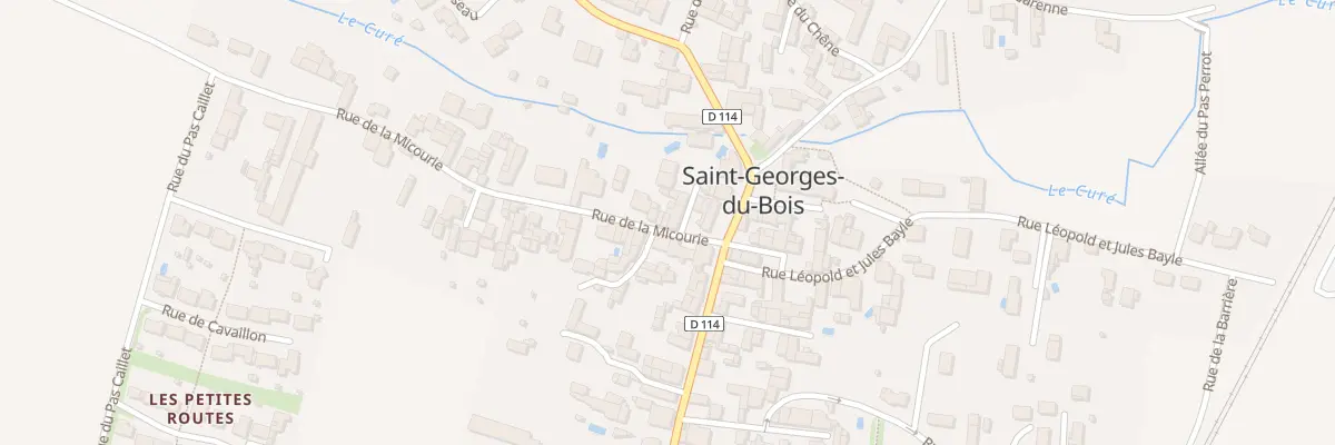 Plan du 5001 Rue de la Micourie à Saint-Georges-du-Bois