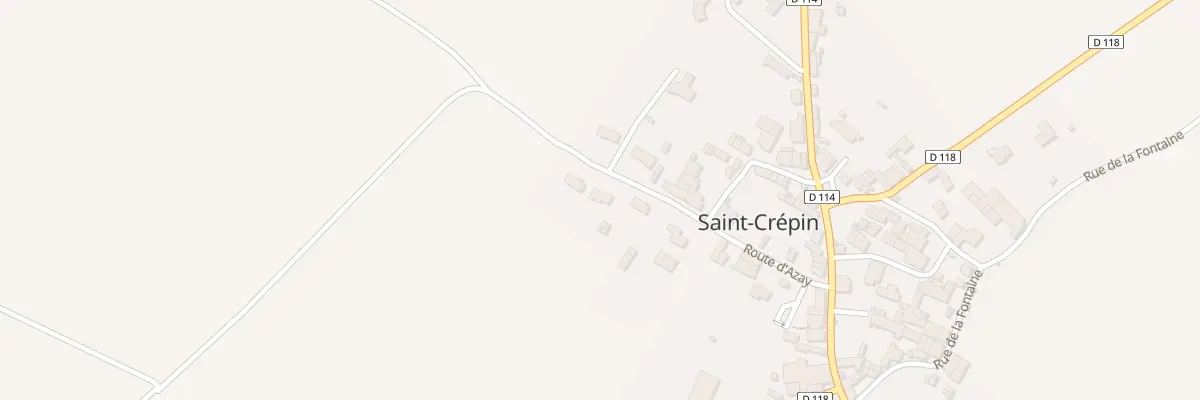 Plan du 11 Rte d’Azay à Saint-Crépin