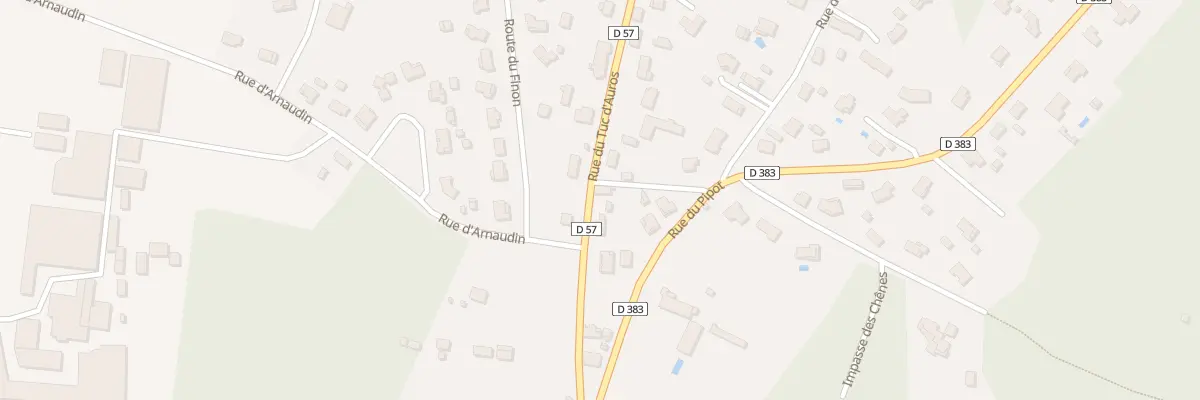 Plan du 180 Rue du Tuc d’Auros à Ygos-Saint-Saturnin