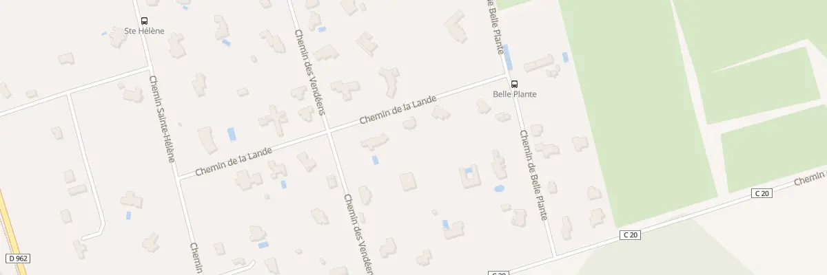Plan du 52 Che de la Lande à Laval