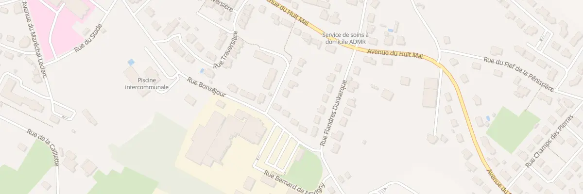 Plan du 2 Imp Bonsejour à La Châtaigneraie