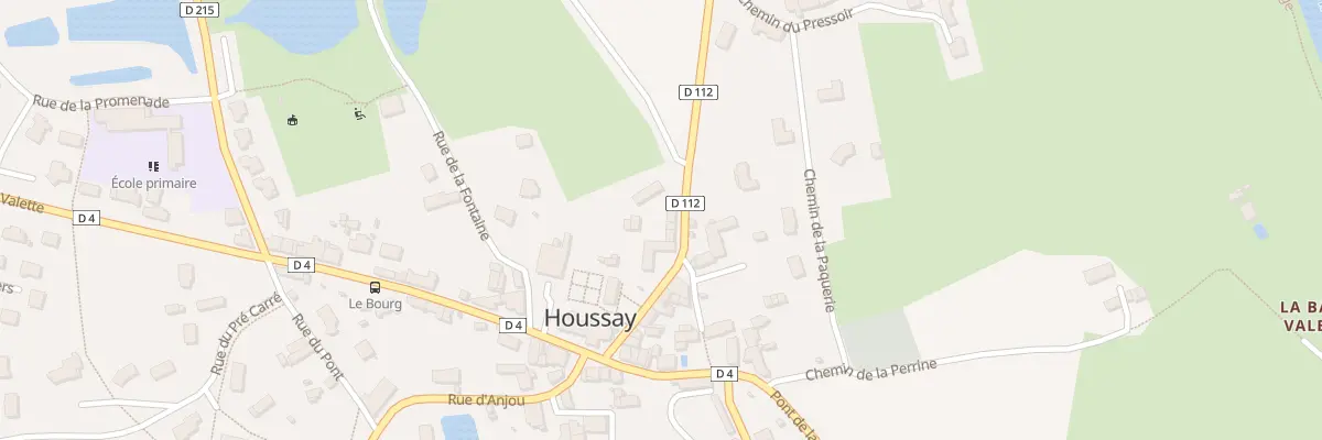 Plan du 5 Rue des Forges à Houssay