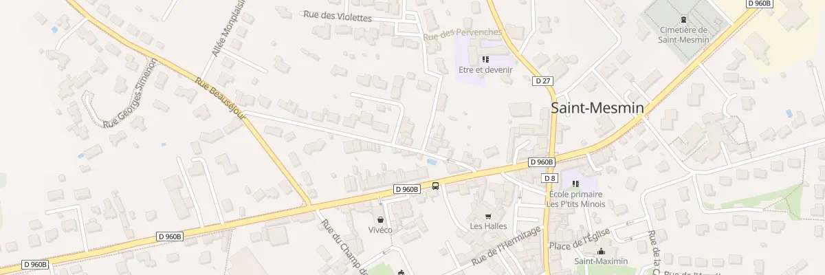 Plan du 14 Rue du vigneau à Saint-Mesmin