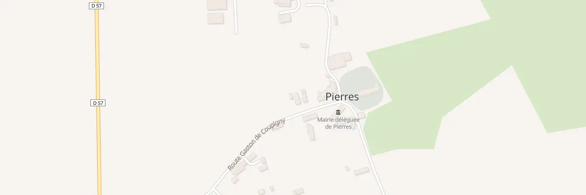 Plan du 12 Rte Gaston de Coupigny - Pierr à Valdallière