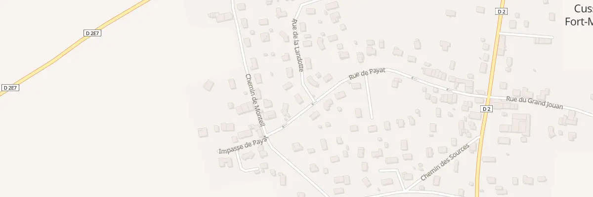 Plan du 1 Rue de la Landotte à Cussac-Fort-Médoc