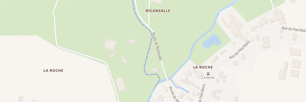 Plan du 23 Rte de Ricansalle à Saint-Hilaire-la-Palud