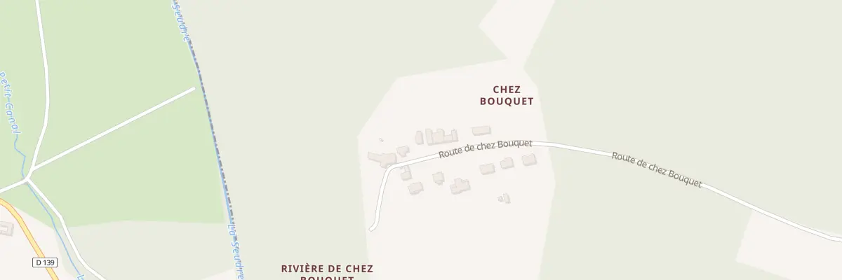 Plan du 28 Rte de Chez Bouquet à Cravans