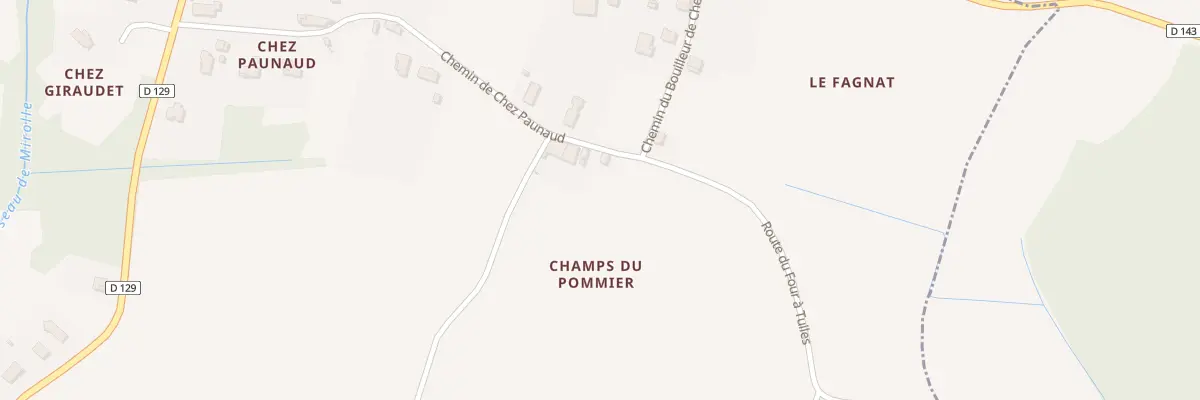 Plan du 20 Che de Chez Paunaud à Saint-André-de-Lidon