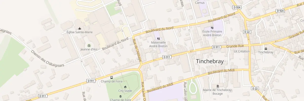 Plan du 150B Grande Rue à Tinchebray-Bocage