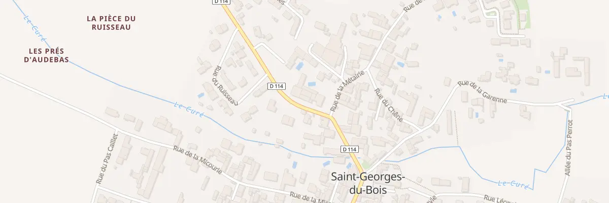 Plan du 142 Rue de Polèon à Saint-Georges-du-Bois