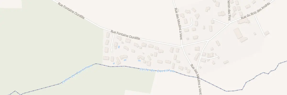 Plan du 21B Rue Fontaine Ourdille à Cussac-Fort-Médoc