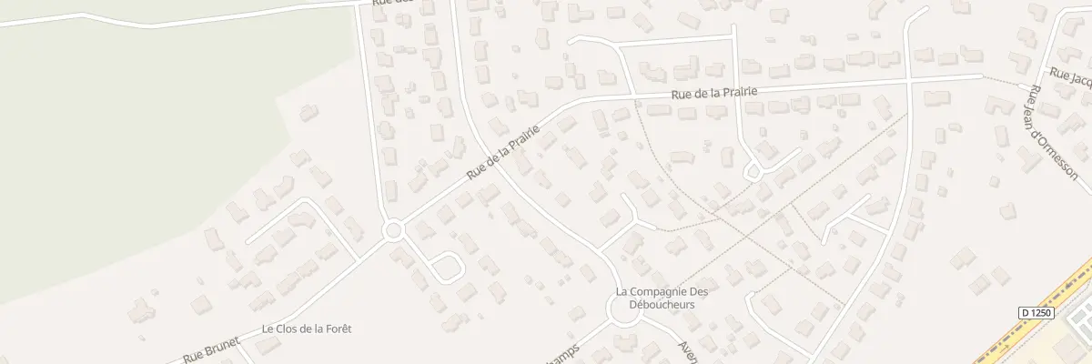 Plan du 28 Av des Prés de Toctoucau à Pessac