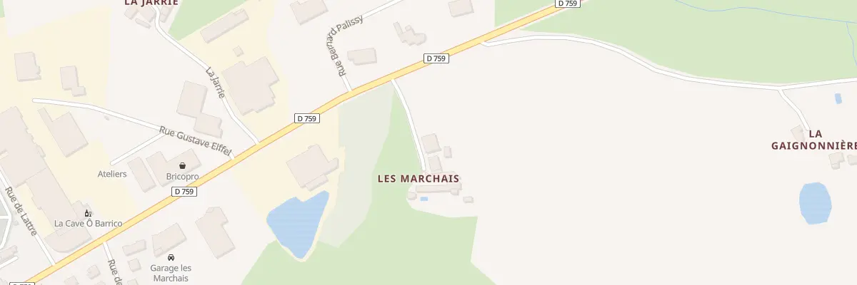 Plan du 22 Les Marchais à Mauléon