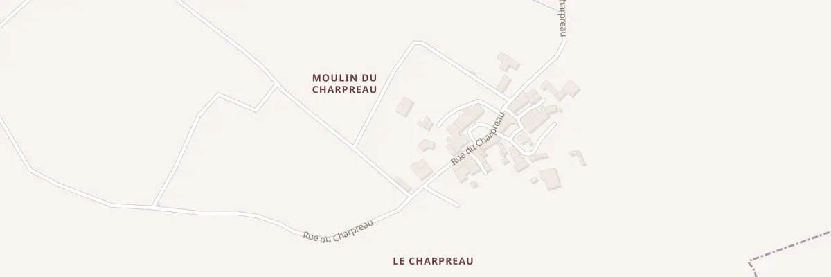 Plan du 8 Rue du Charpreau à Saint-André-de-Lidon