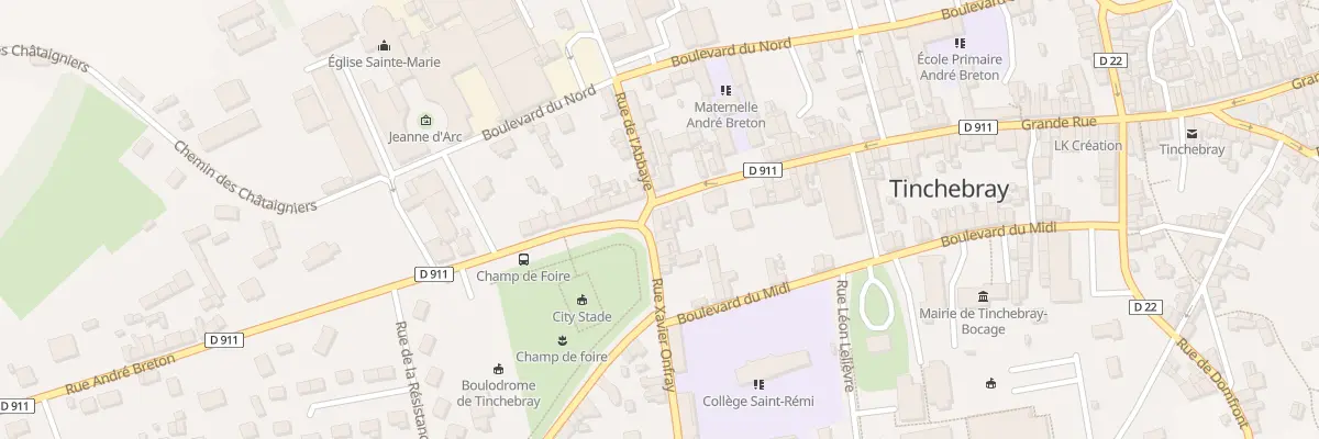 Plan du 177 Grande Rue à Tinchebray-Bocage
