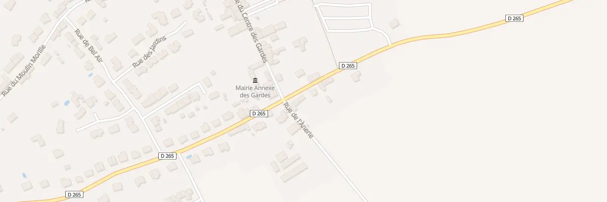 Plan du 11 Rue Beau Soleil (Les Gardes) à Chemillé-en-Anjou