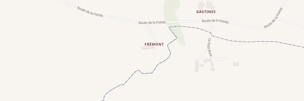Plan du 53 Fremont à Passais Villages