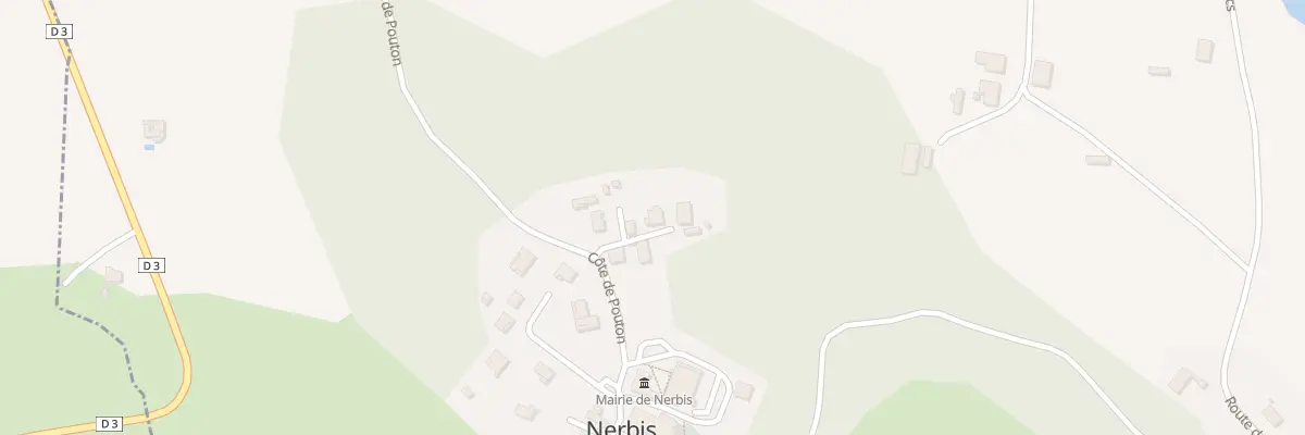 Plan du 43 Imp du Bon à Nerbis