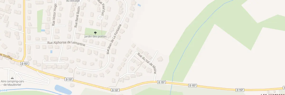 Plan du 7 Rue du val de moine à Maulévrier