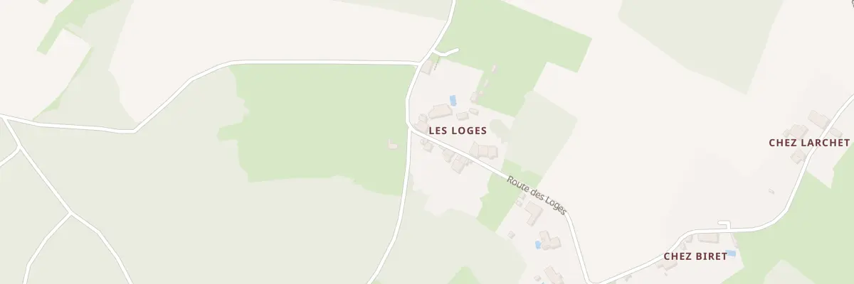 Plan du 43 Rte des Loges à Rétaud