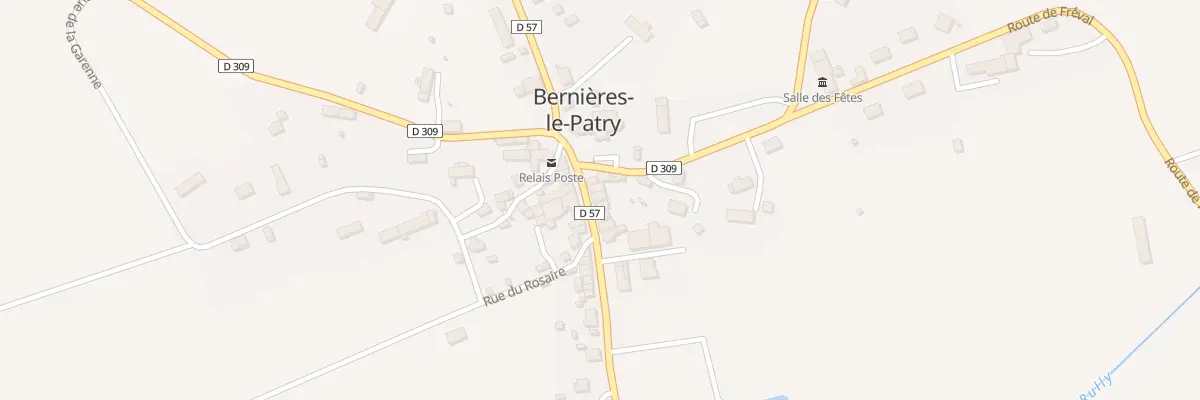 Plan du 5 Rue de Tinchebray - Bernieres à Valdallière