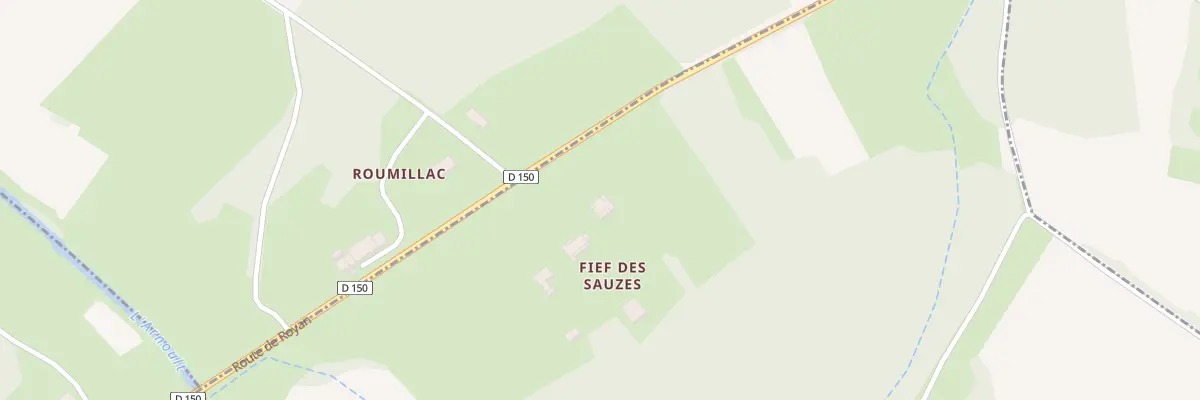 Plan du 12 Fief des Sauzes à Varzay