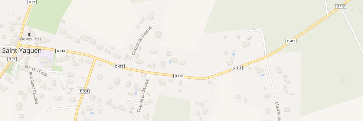Plan du 5001F Lelane à Saint-Yaguen